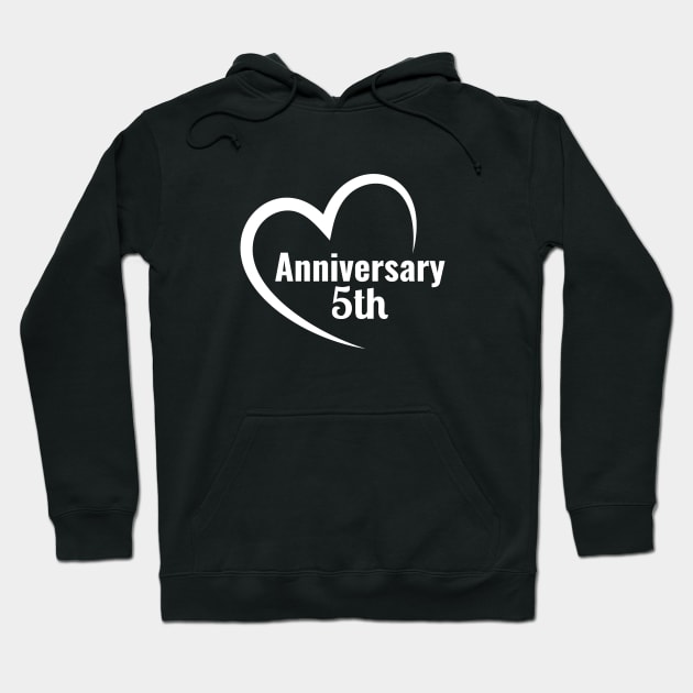 5th anniversary Hoodie by LAMUS